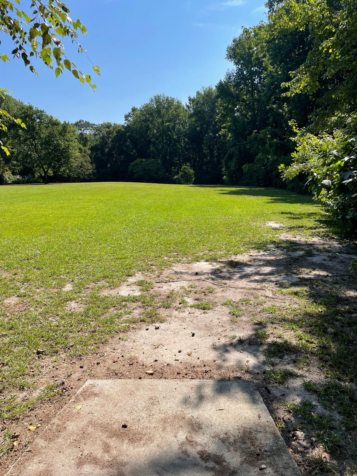 Hole #9 From The Tee Pad