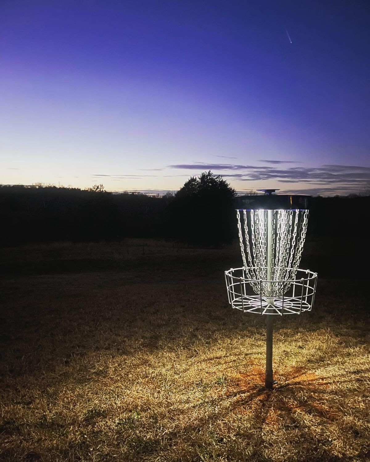Glow basket hole #1