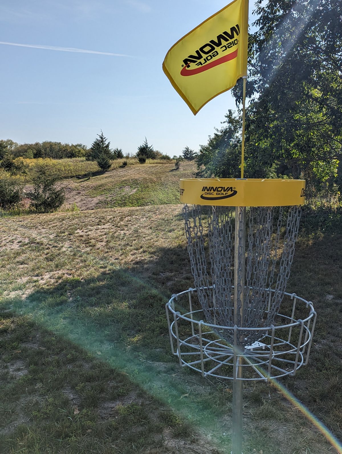 Long Basket looking back at fairway