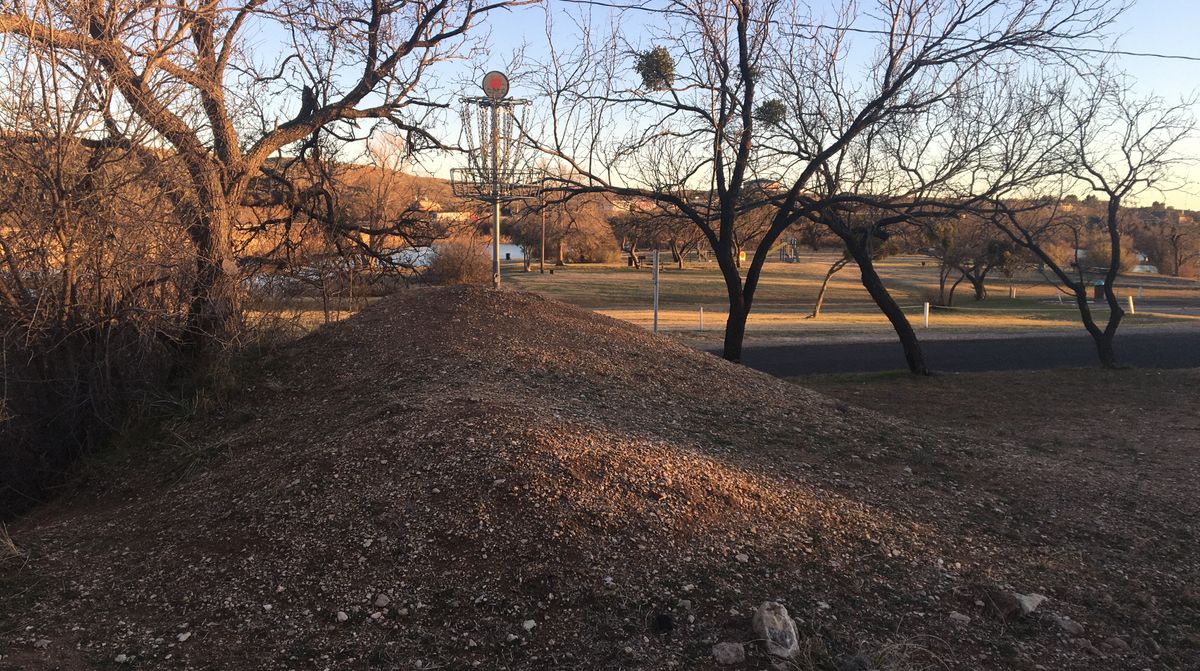 Hole 6 basket