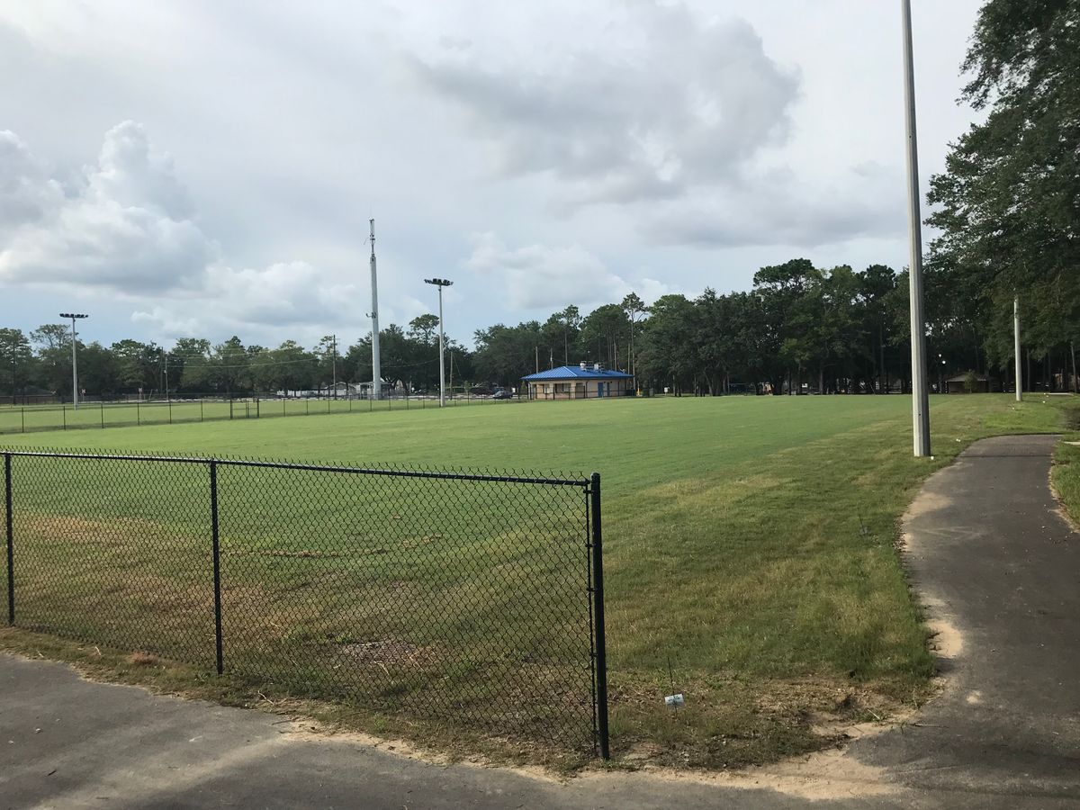 Great new soccer fields to practice shots on!