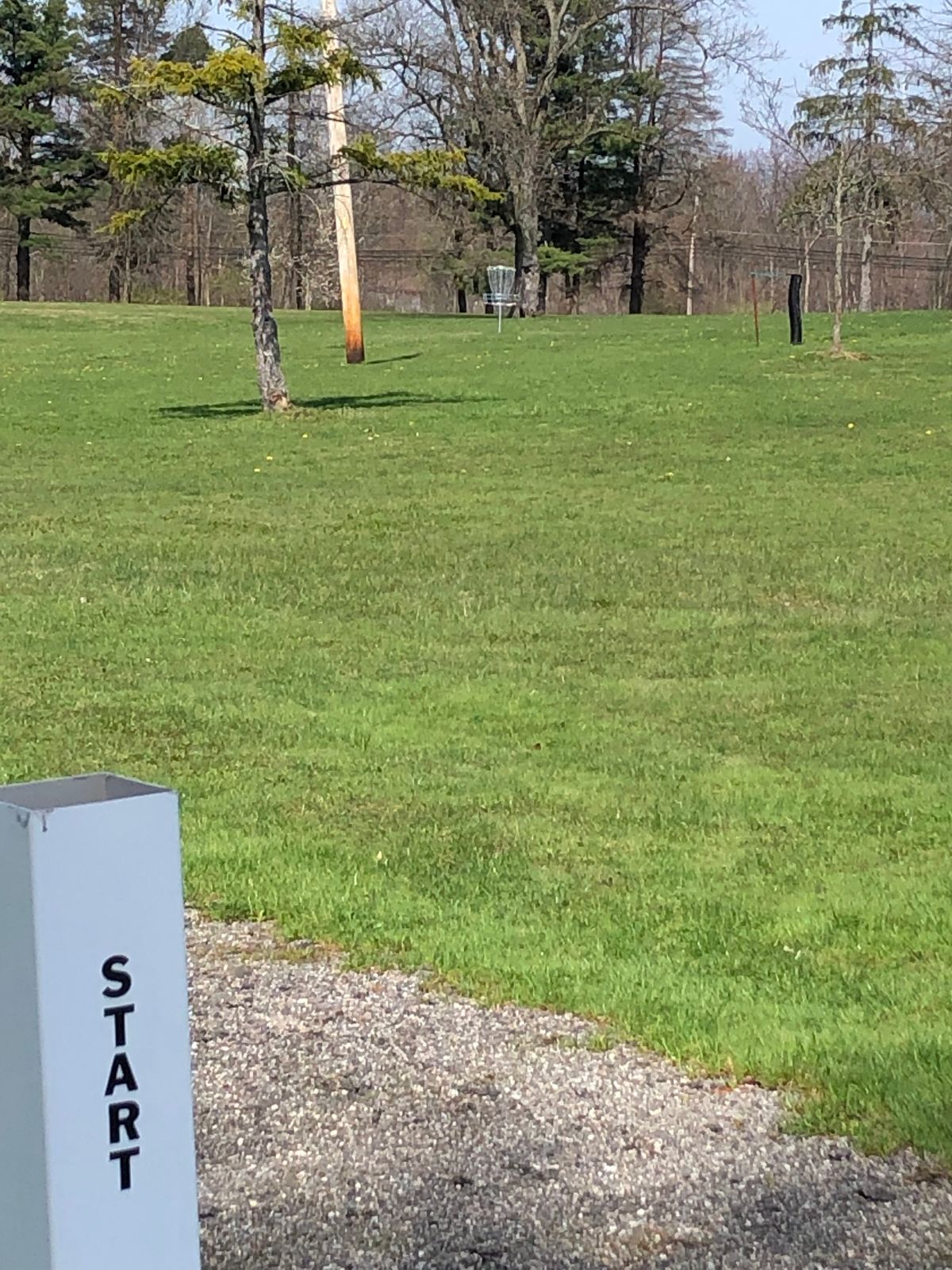 East end start hole 1  265 feet