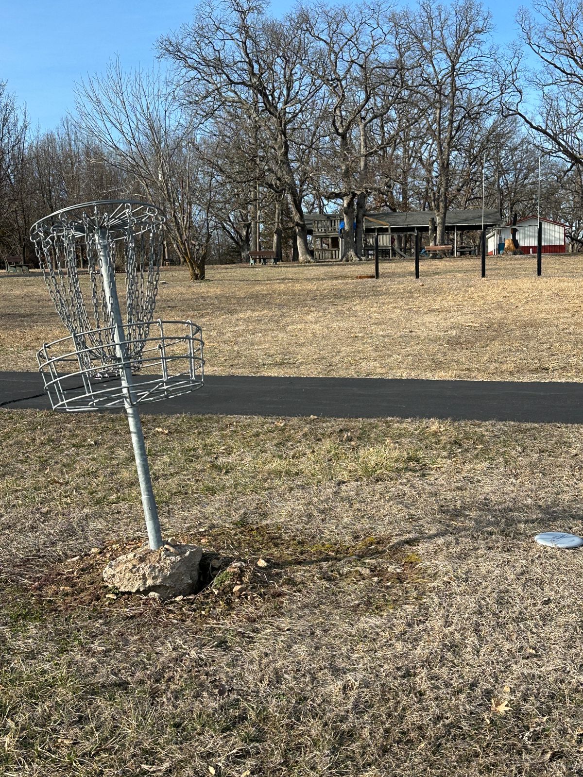 This is the way a lot of baskets look. Can’t imagine this much erosion. Vandals?