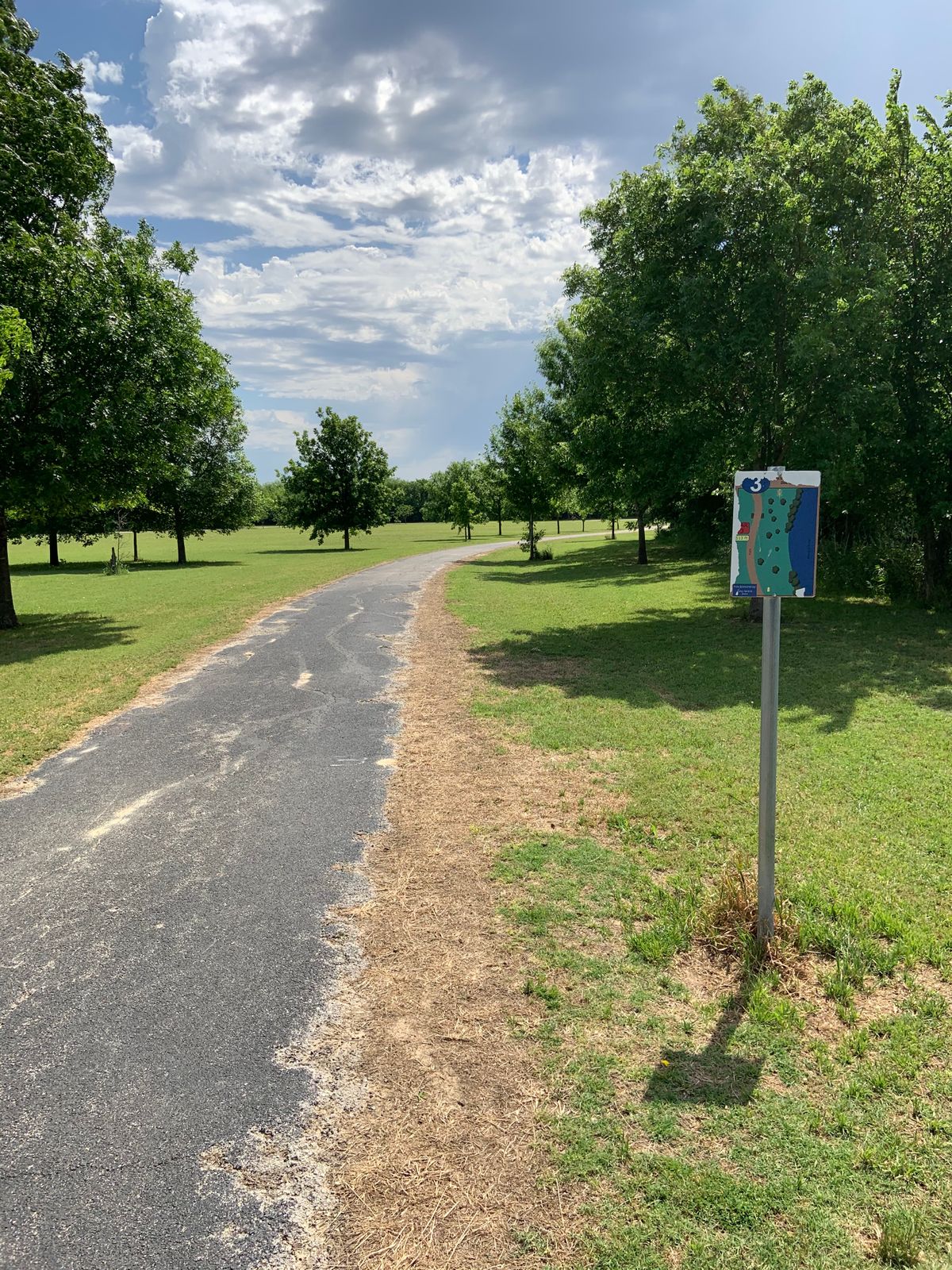 Hole 3 (I think we did the road as well)