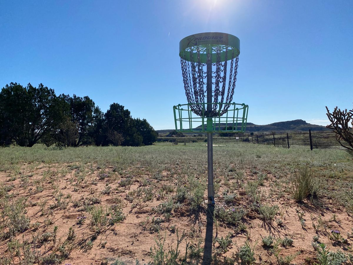 Basket on hole 5