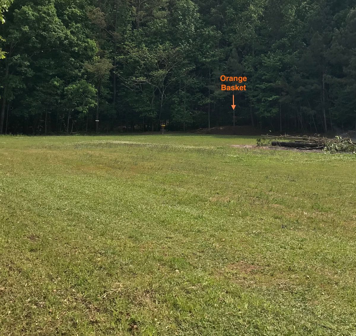 Hole 2 white tee