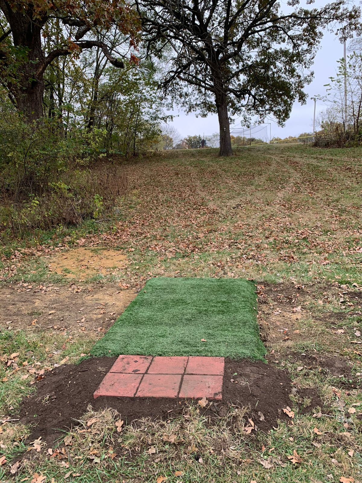 Hole 2 pad