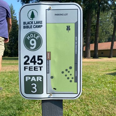 Clear tee signs.