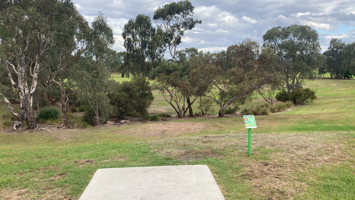 Hole 4, up and over.