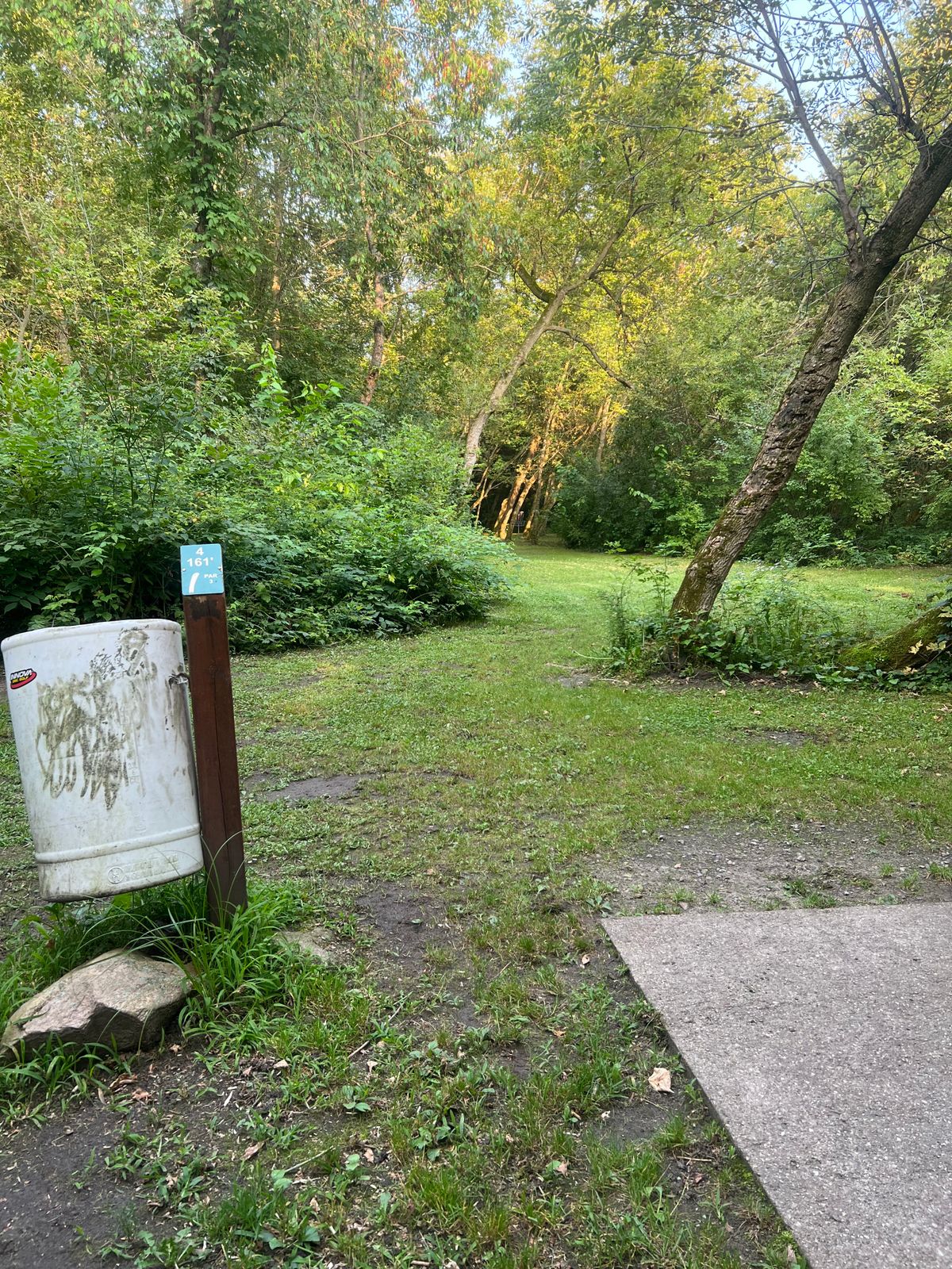 Hole 4: Tee Pad