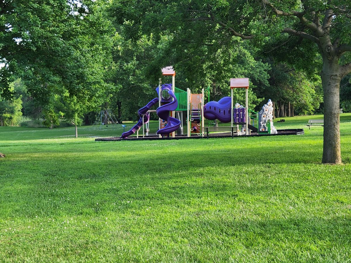 On site playground for the kiddos.