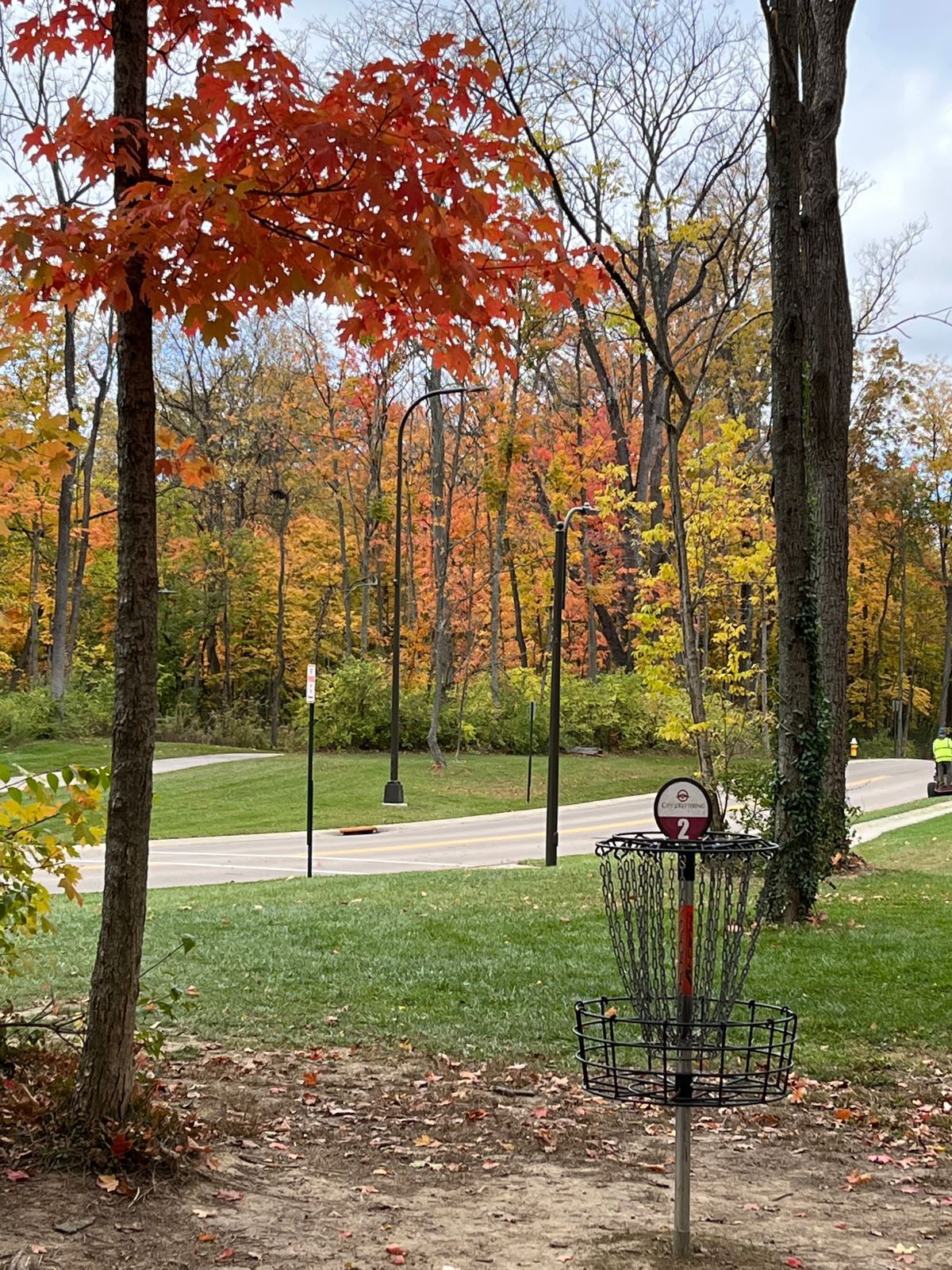 Hole 2 basket