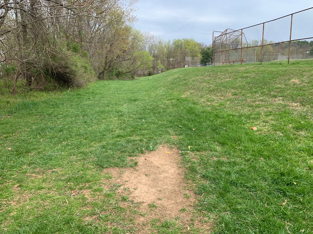 Hole 18 tee