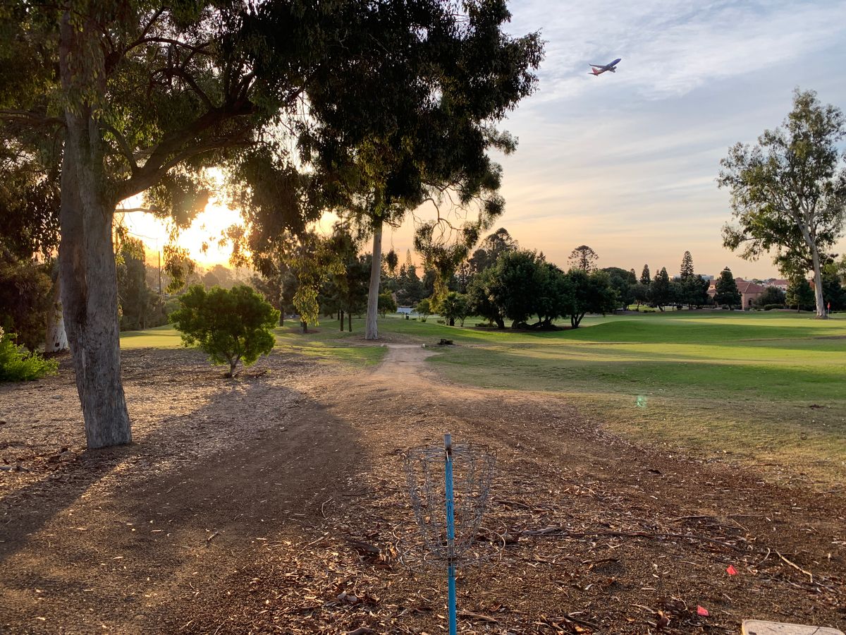 Hole #2 Basket to Tee