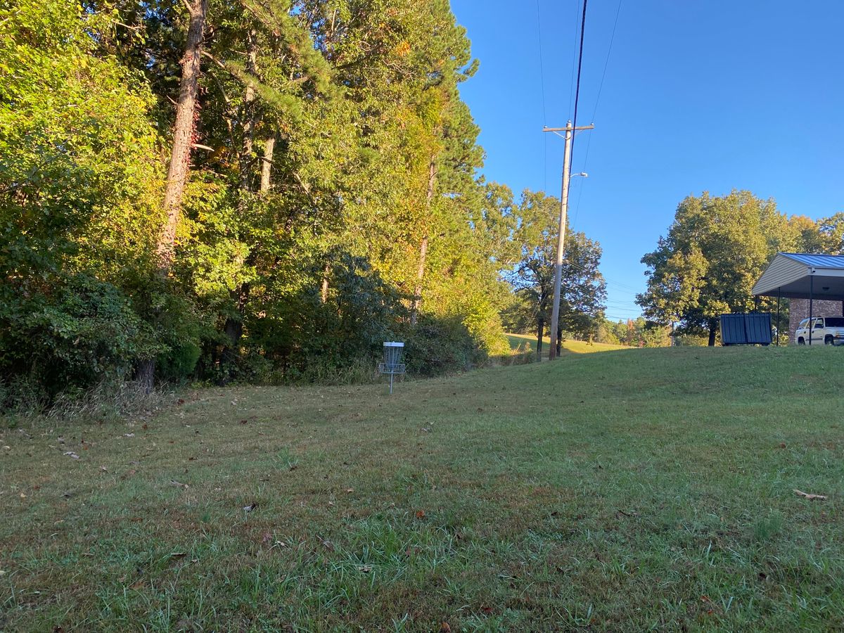 Hole 4 green