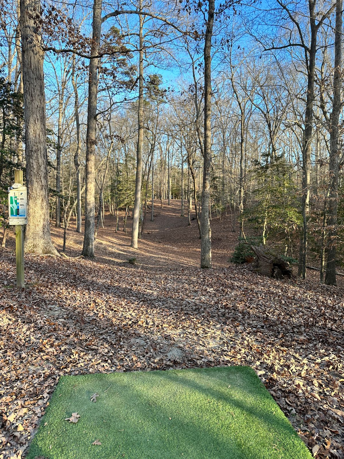 Hole 1 Short Teepad