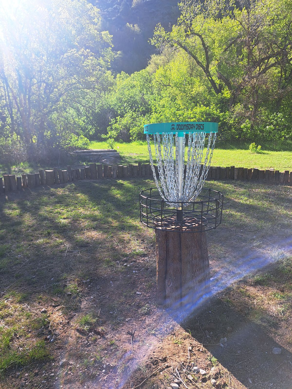 Hole 10 basket
