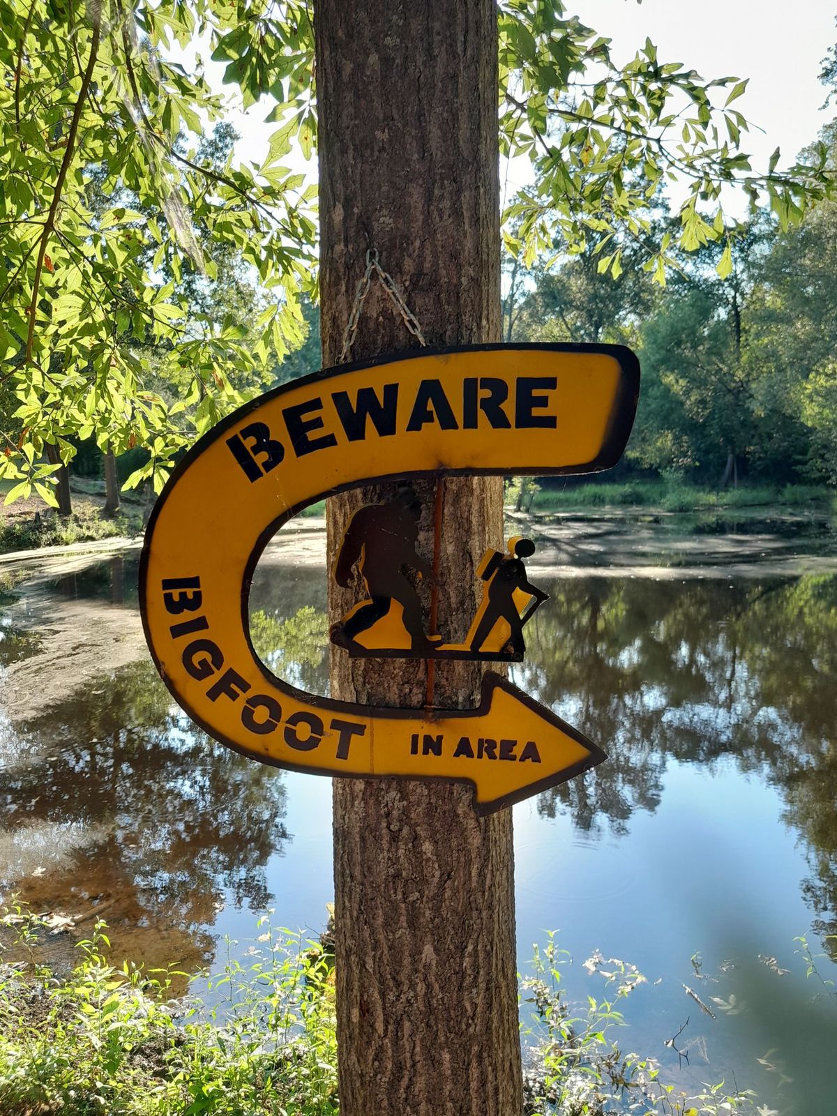 Watch out for Bigfoot!