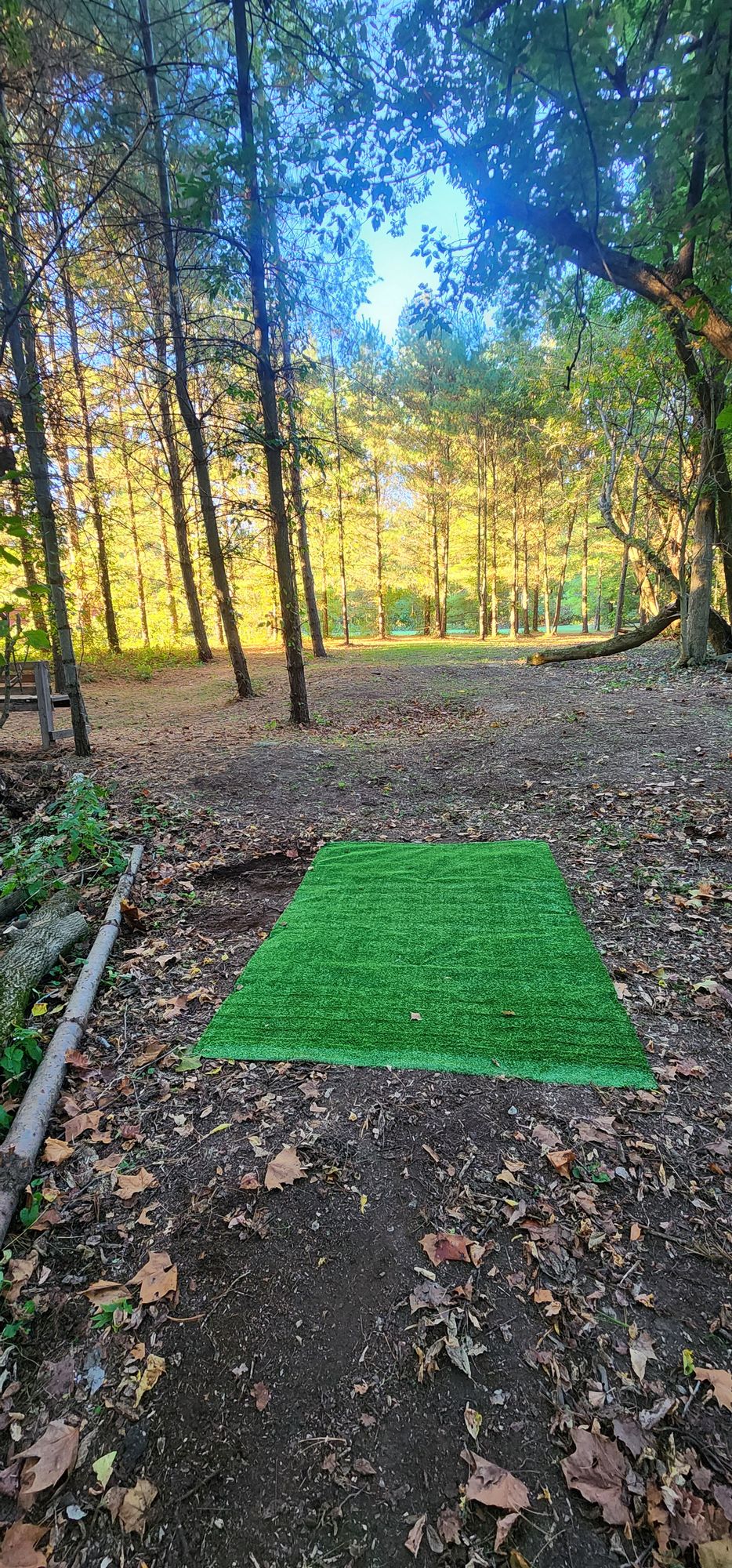 Hole 1 Teepad