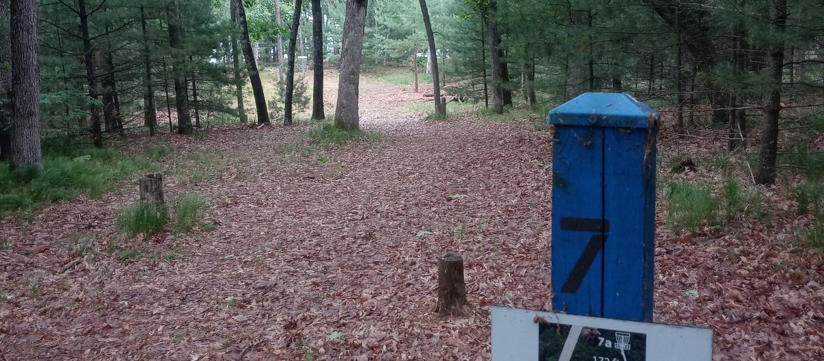 Hole 7 blue