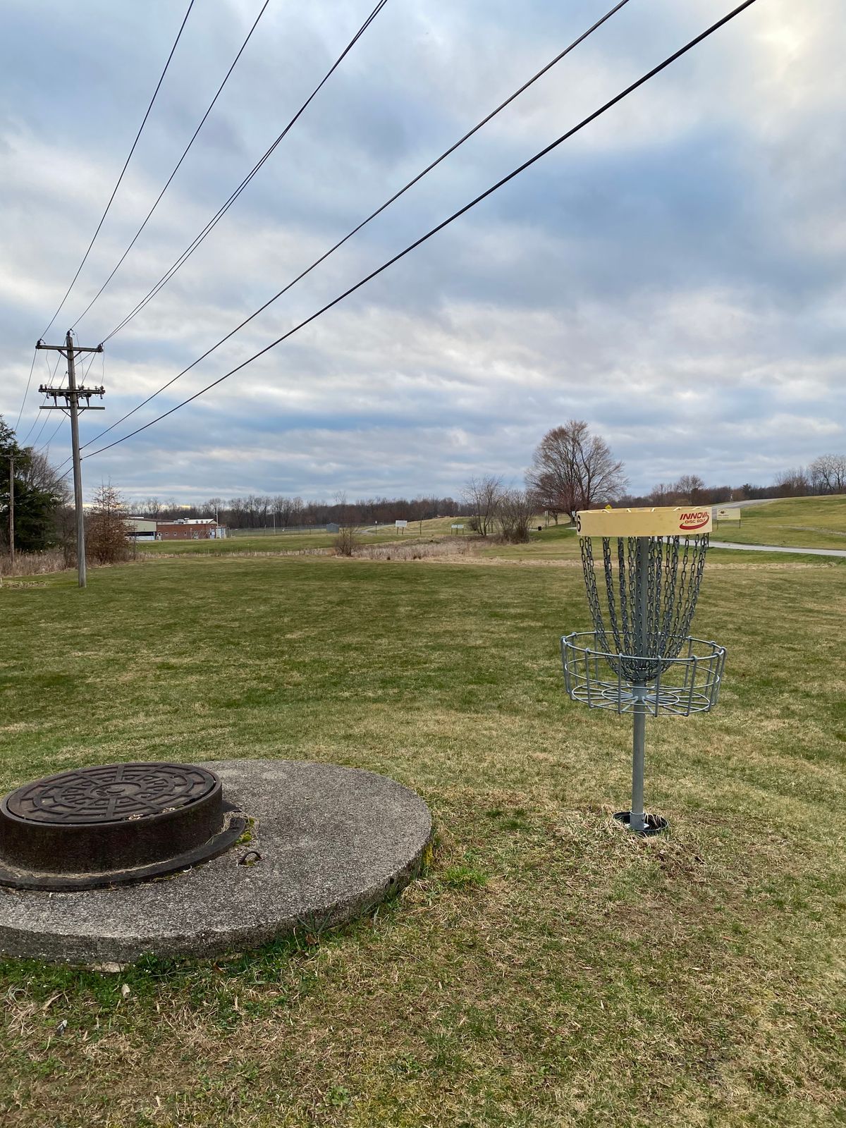Hole 16 basket