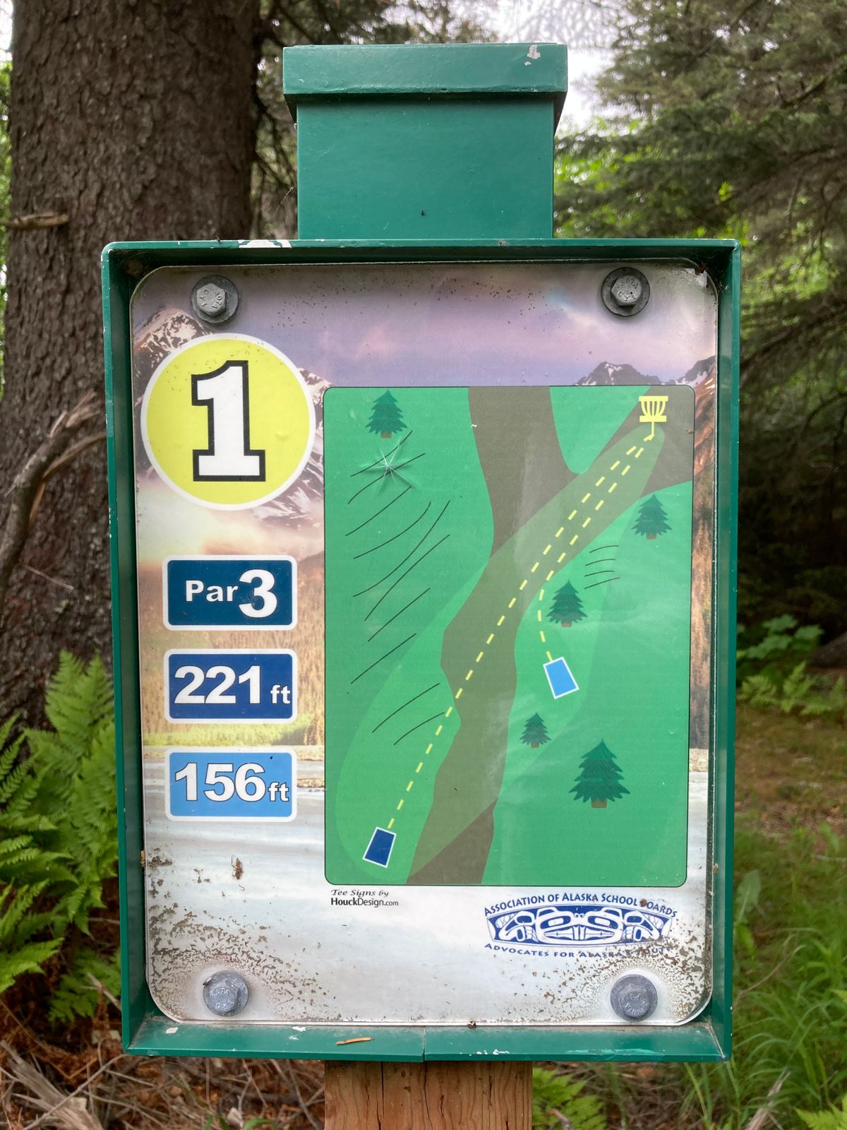 Hole 1 Plaque