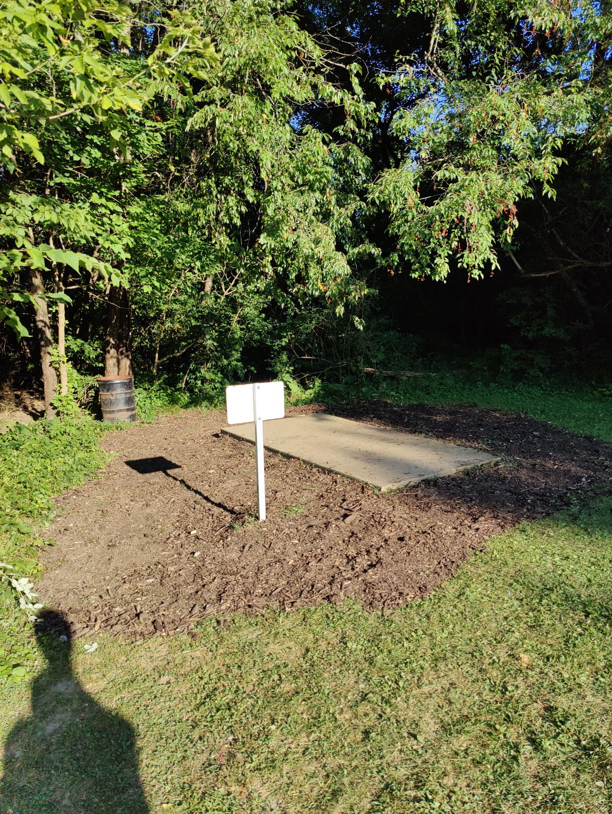 Hole 2 tee pad