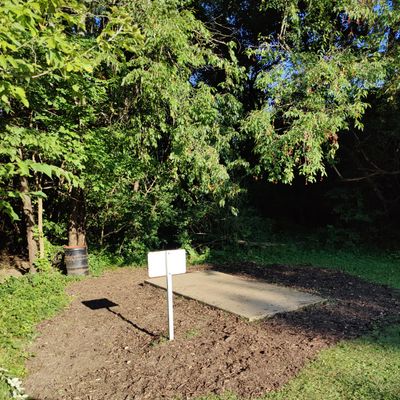 Hole 2 tee pad