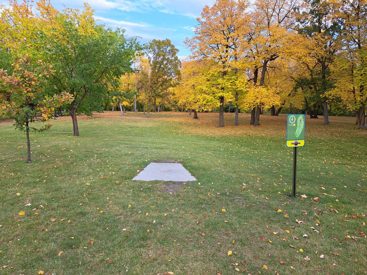 Fall colors on hole #4