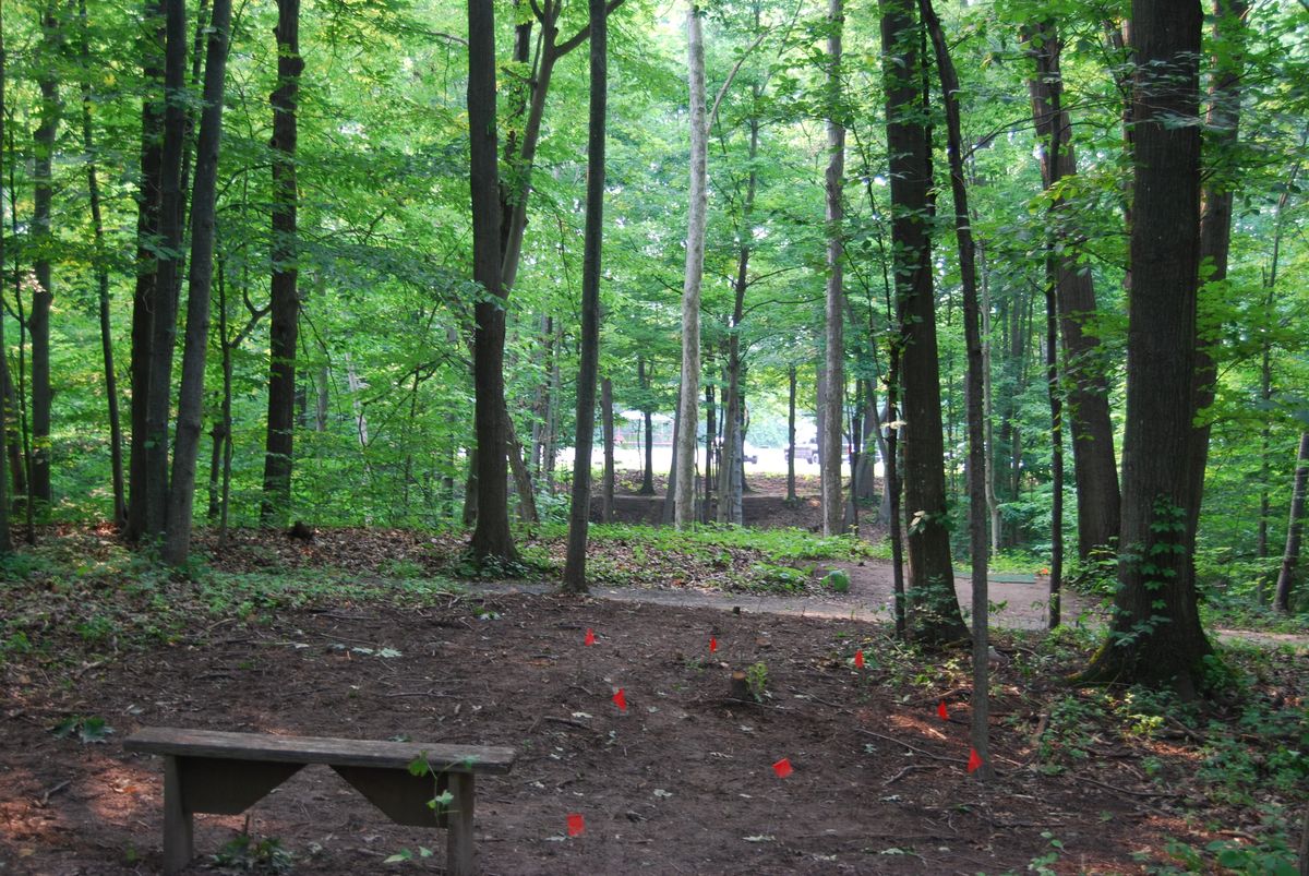 Hole 18 Long tee box position