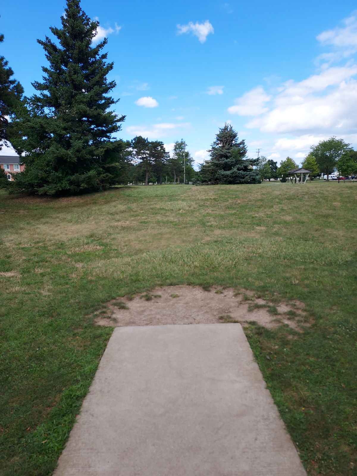Hole 18 from the tee