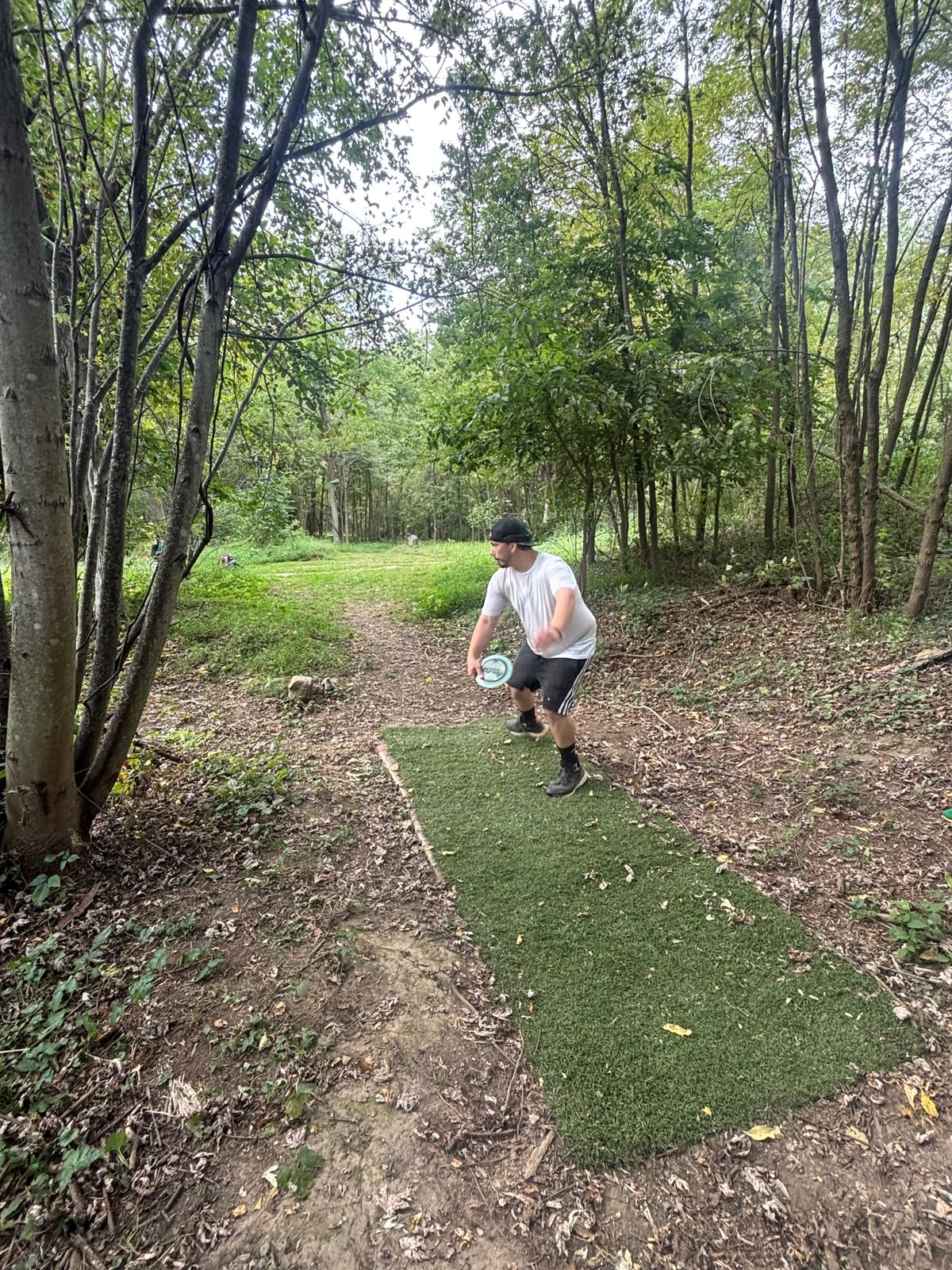 Stu threading it through