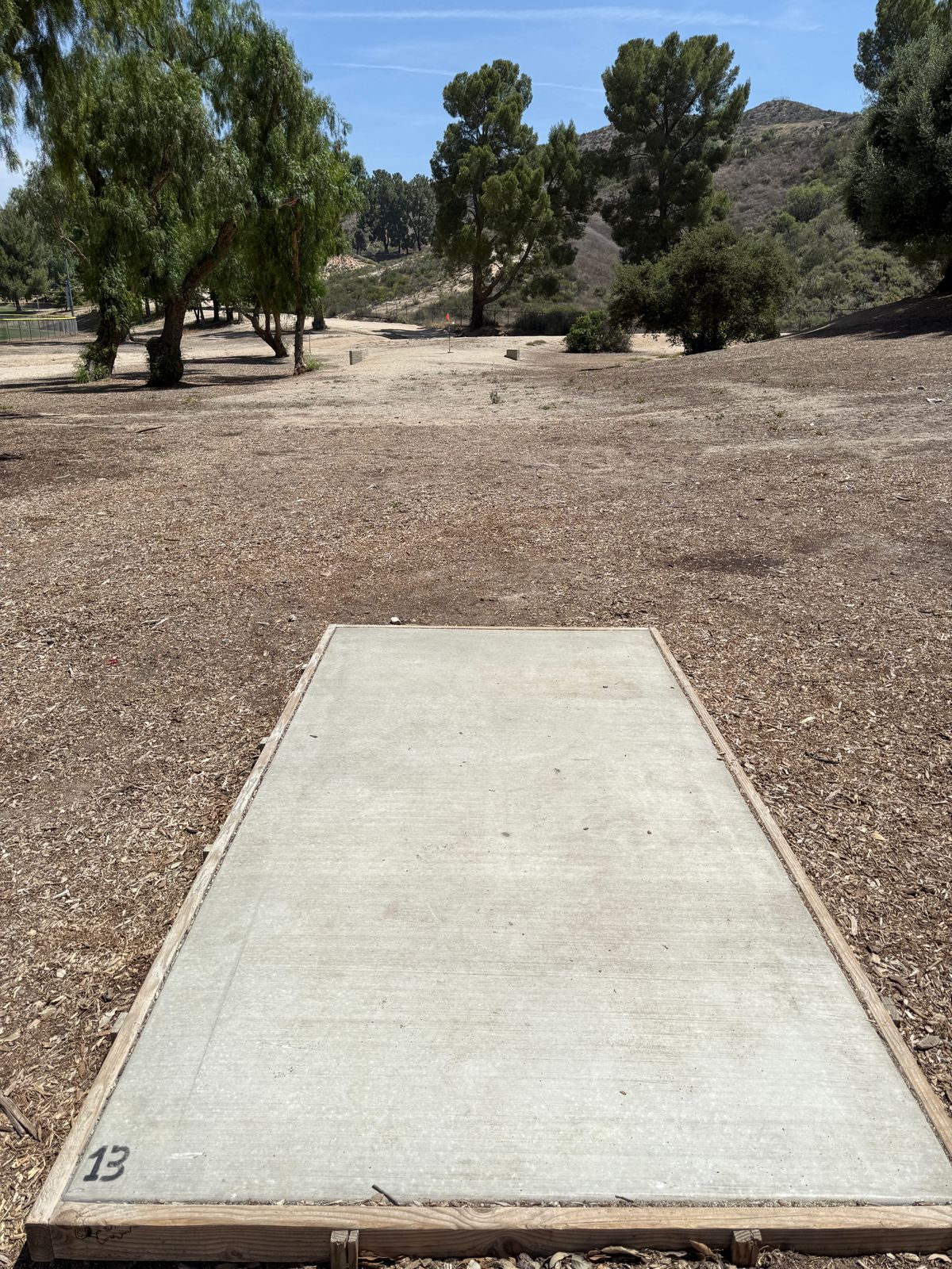 Hole 13 tee