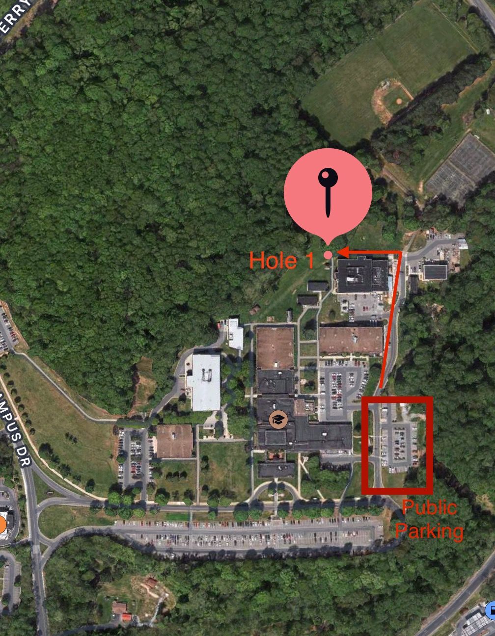 Parking directions.