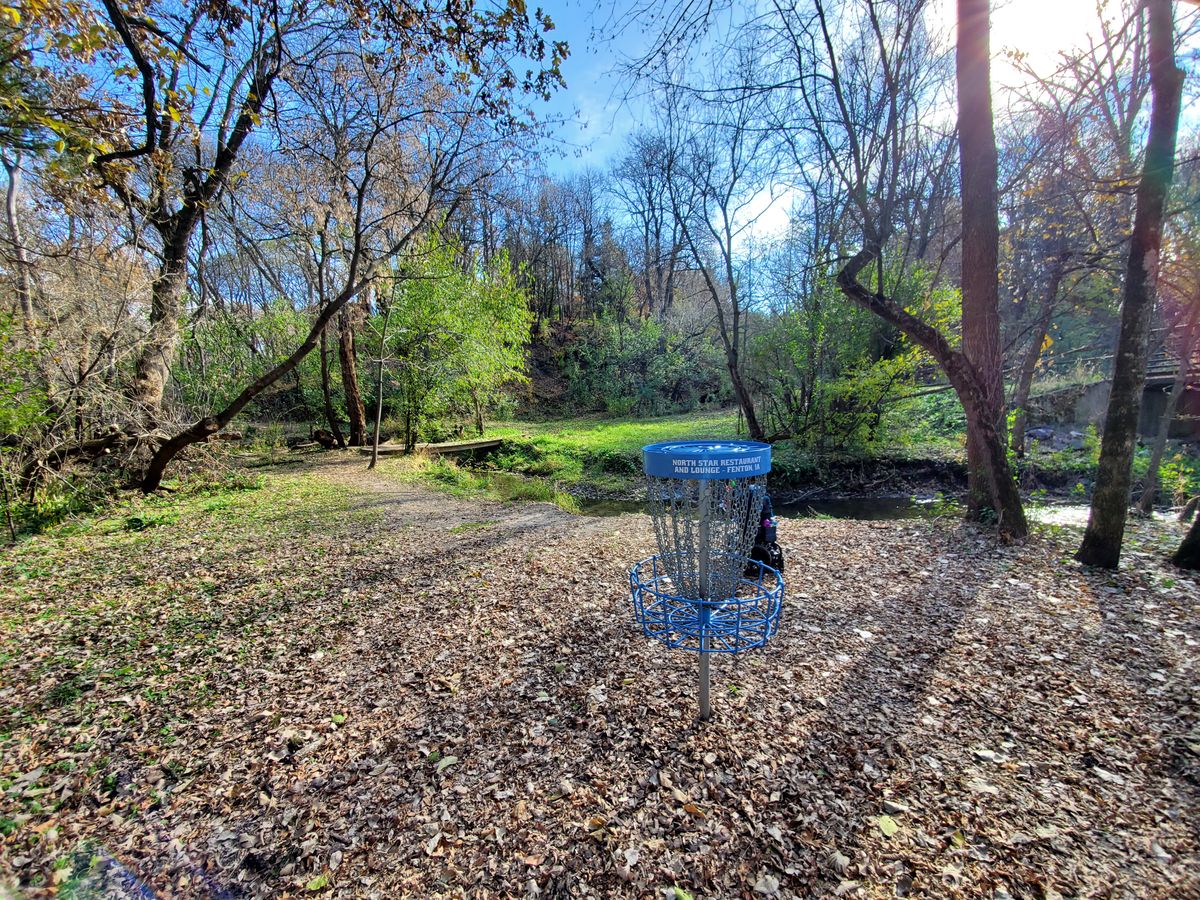 Hole 9 looking toward the tee pad