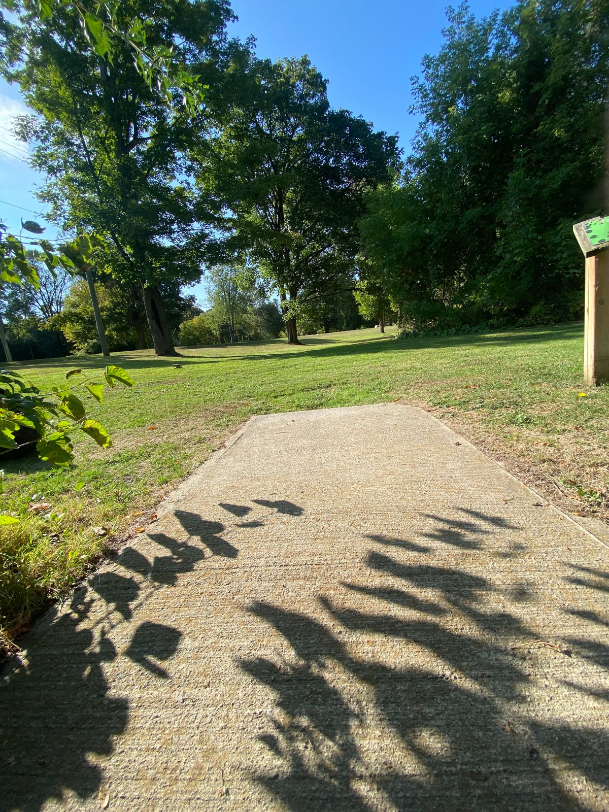 Hole 18’s tee box