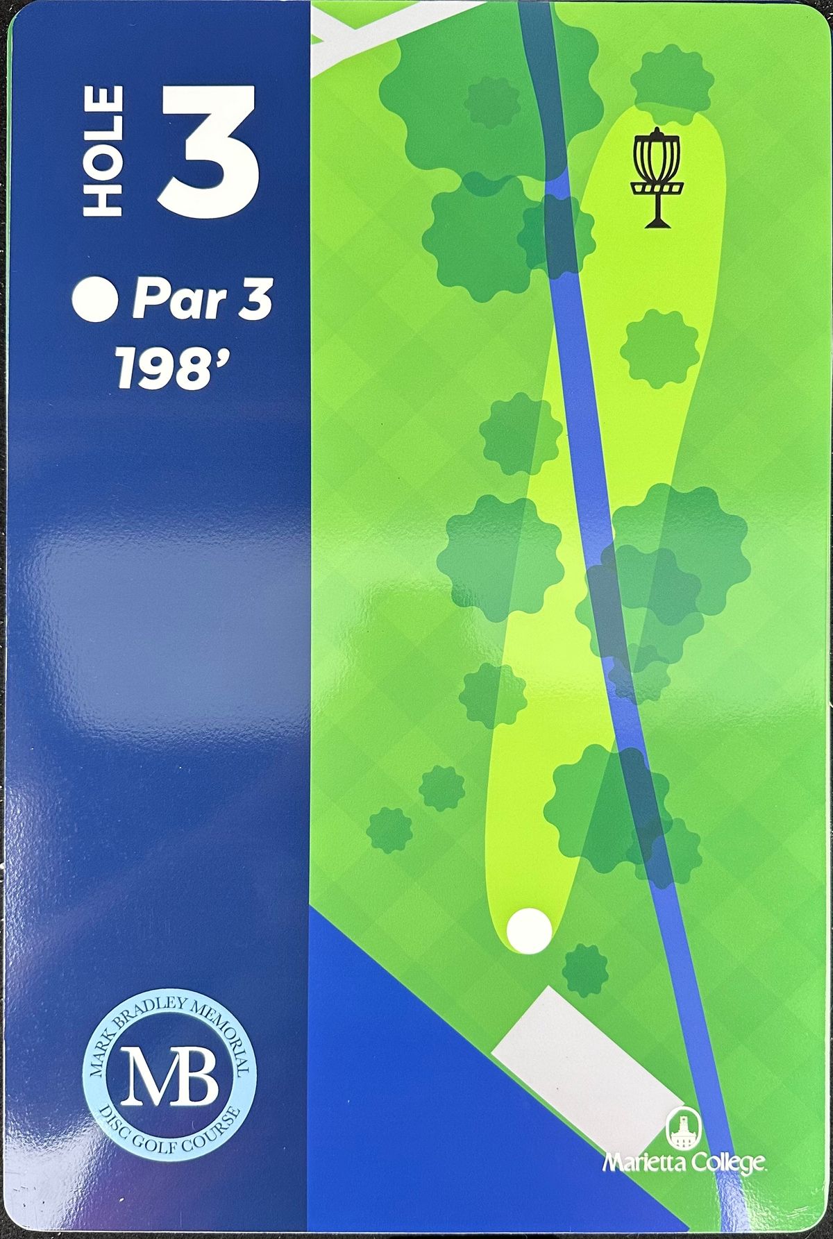 Tee Sign Hole 3