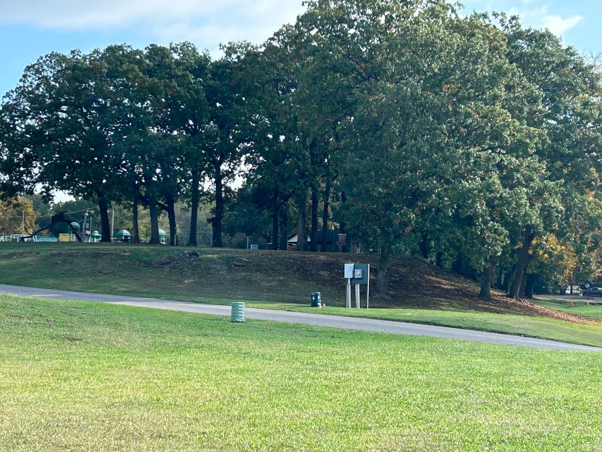 Hole 1 basket