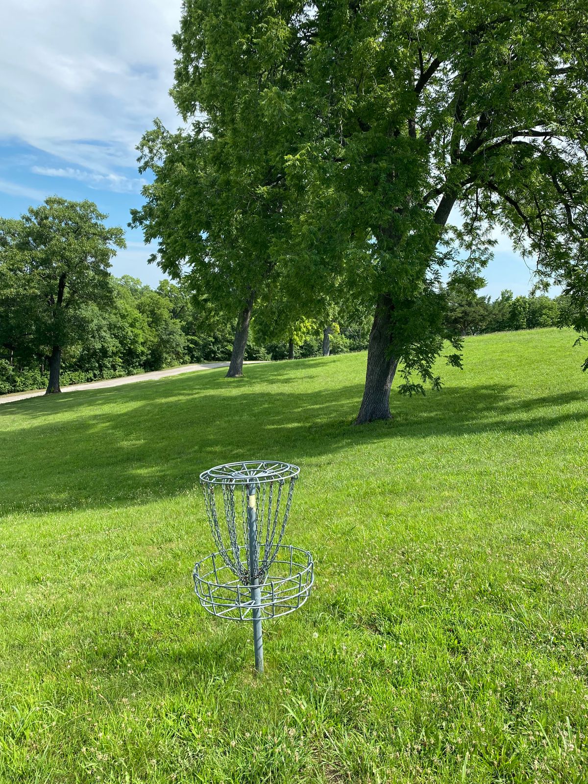 Hole 2 Basket to Tee