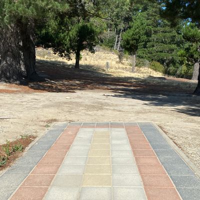 Tee Pad for the first hole