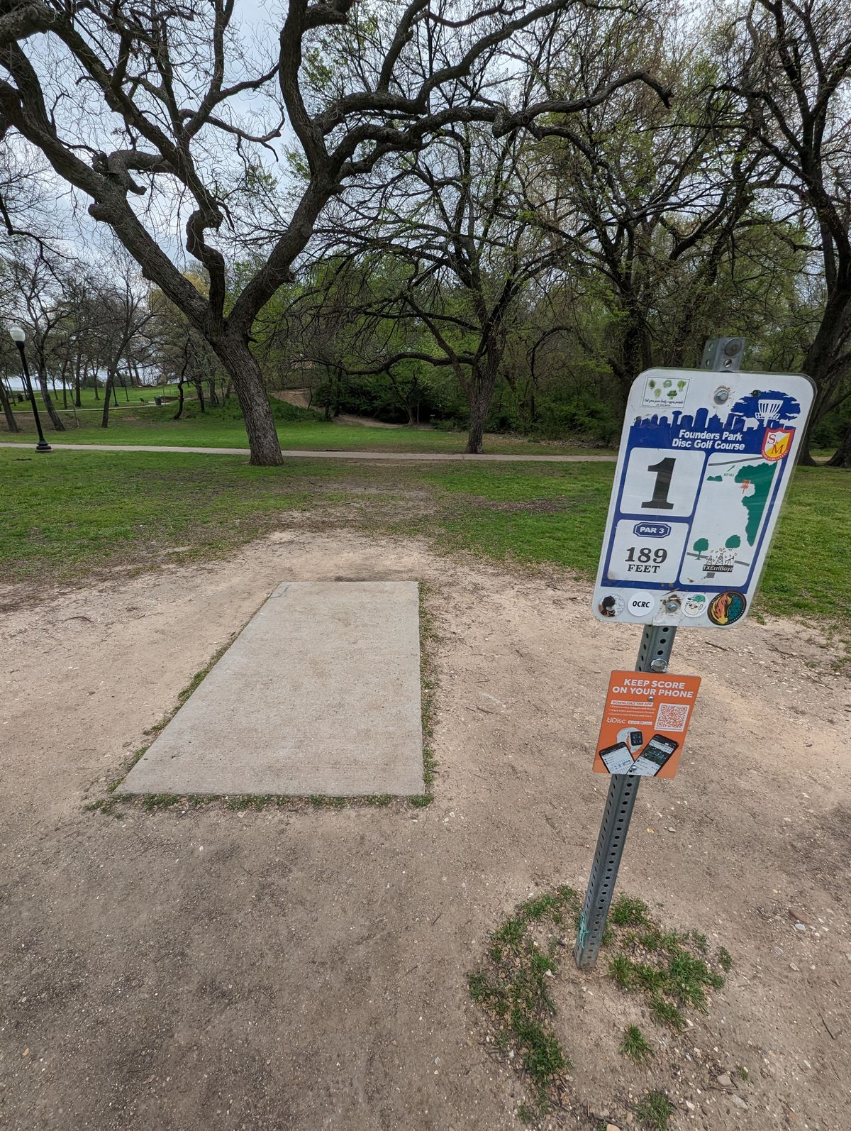 Hole 1 Tee