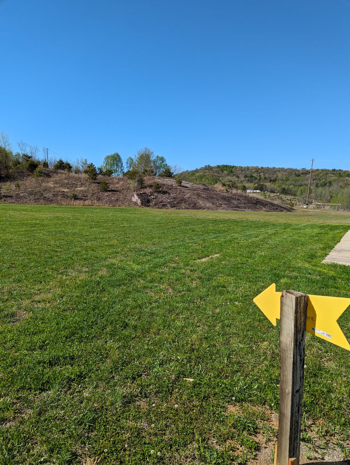 Hole 1 from tee