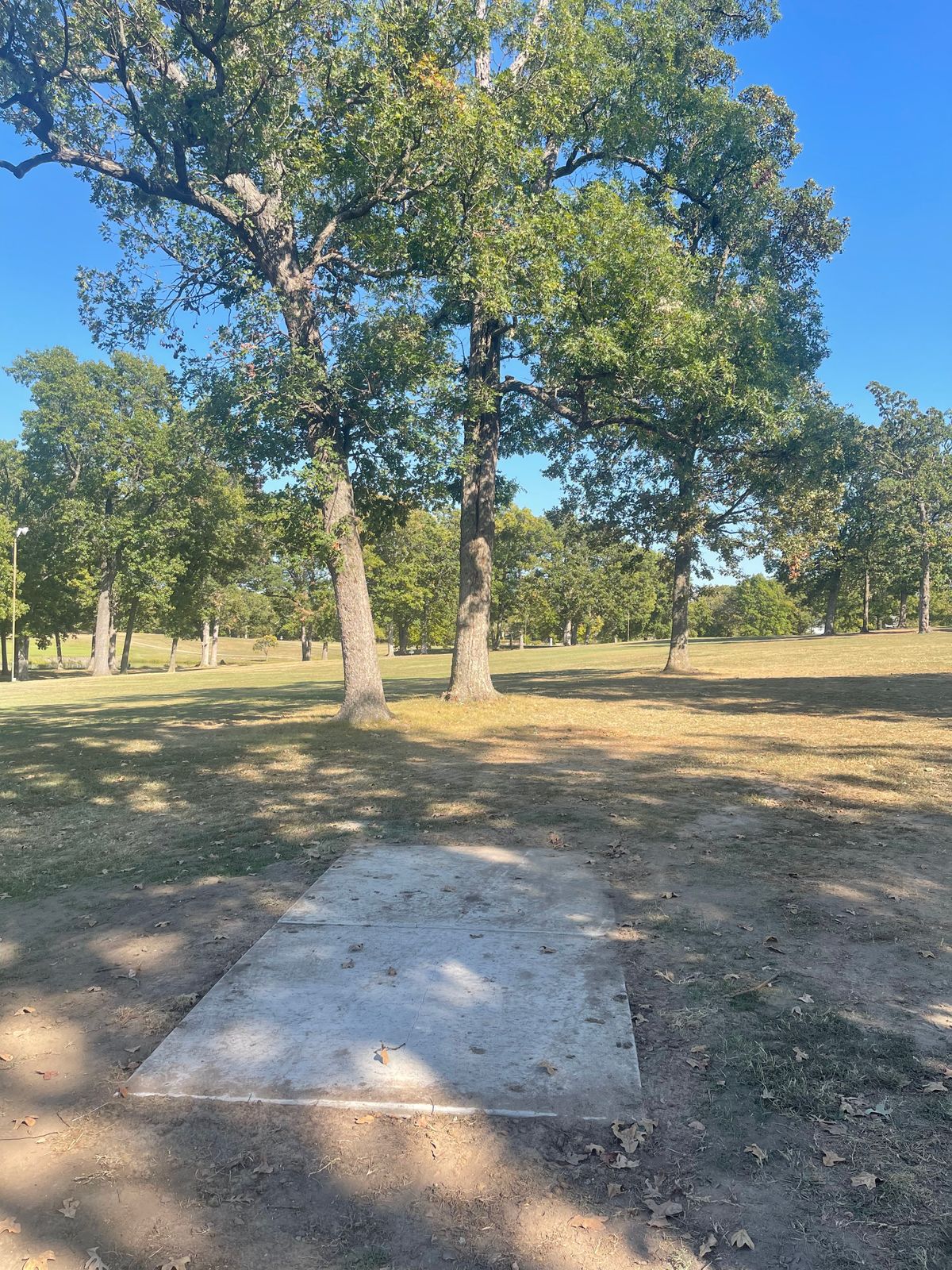 Hole 2’s tee