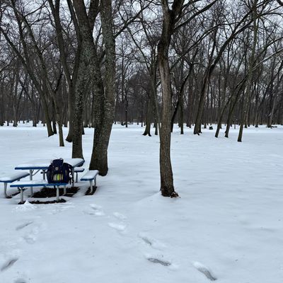 Excellent place to use some hand warmers.