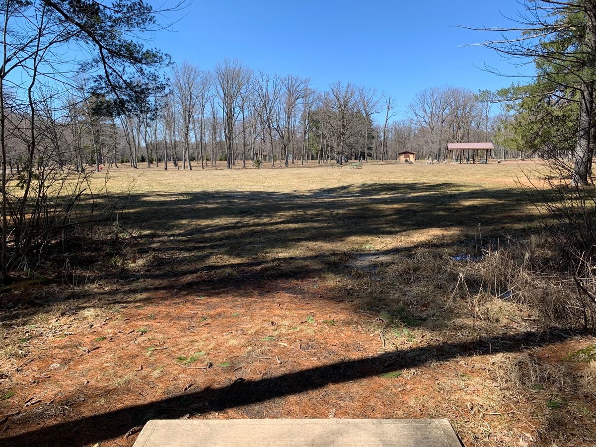 Hole 18 tee