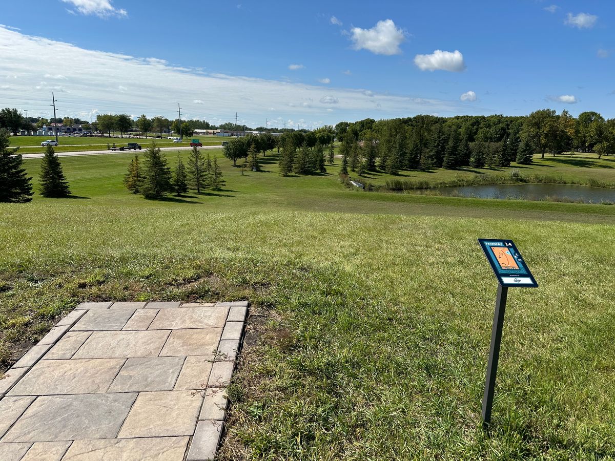 Tee pad 14