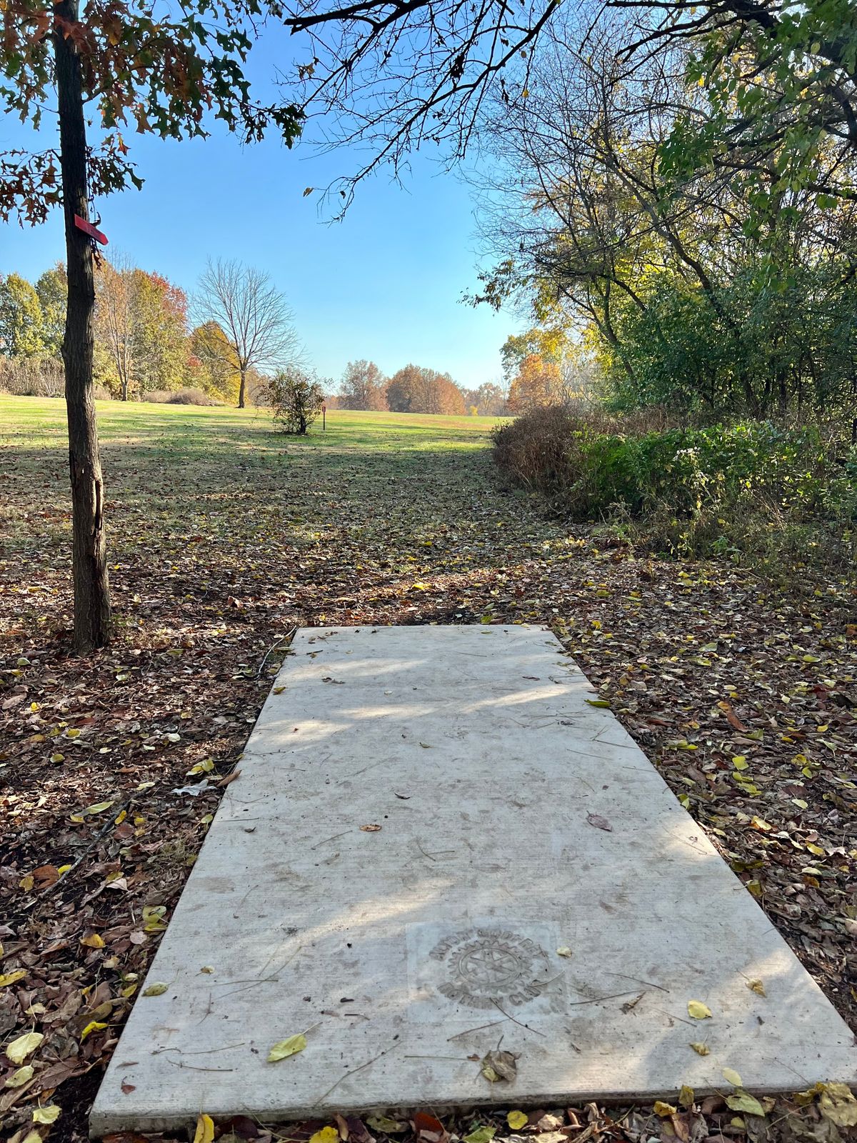 Hole 2 White Tee
