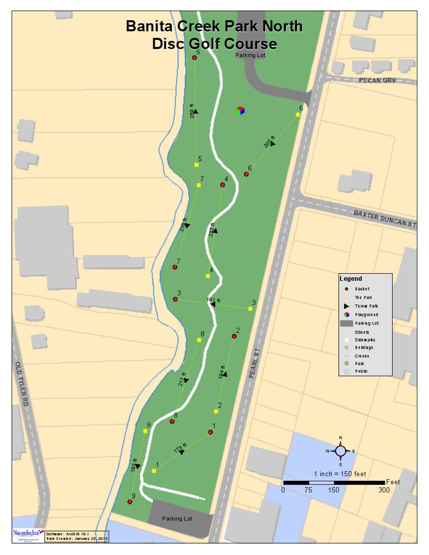 Map from DGCourseReview
