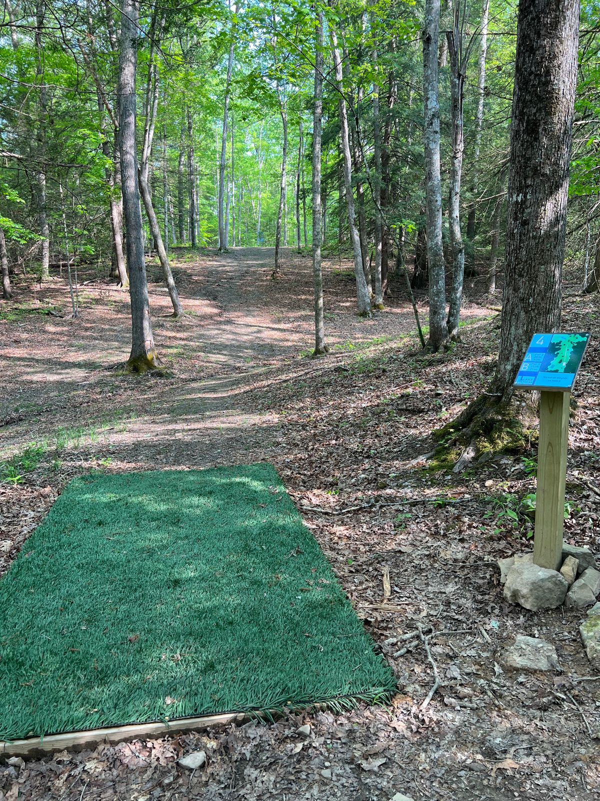 Hole 4 White Tee