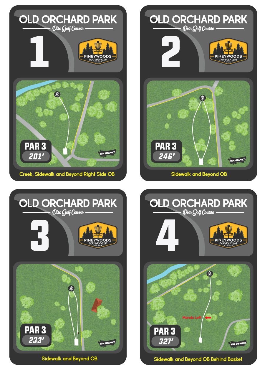 Tee Signs 1-4